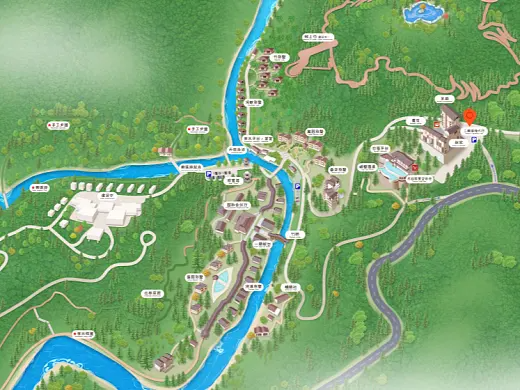 范县结合景区手绘地图智慧导览和720全景技术，可以让景区更加“动”起来，为游客提供更加身临其境的导览体验。